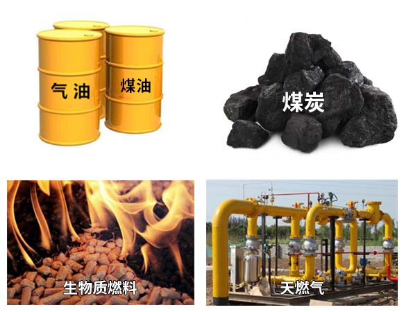 常見的熱源可以分為固體燃料、液體燃料、氣體燃料等