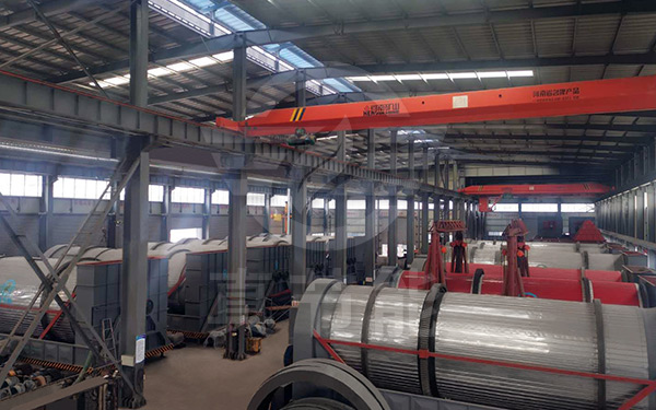 低溫污泥烘干機生產(chǎn)車間 低溫污泥烘干機生產(chǎn)車間