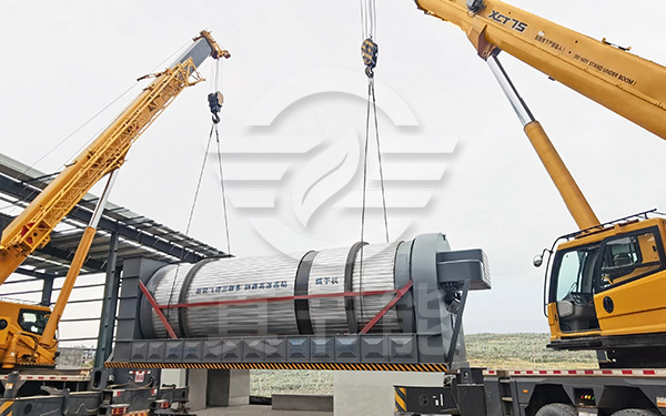 生活污泥烘干機運行現(xiàn)場 生活污泥烘干機運行現(xiàn)場